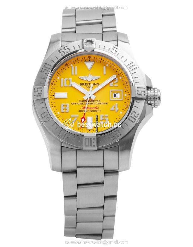 IMG_9085 Breitling Avenger II Seawolf Mens watch Unisex Automatic Steel A17331101I1A1 Replica 2