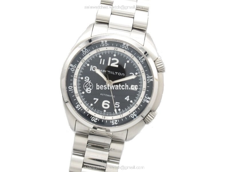 IMG_9085 Hamilton Khaki Pilot Pioneer Mens watch Unisex Automatic Steel H764550 Replica 2