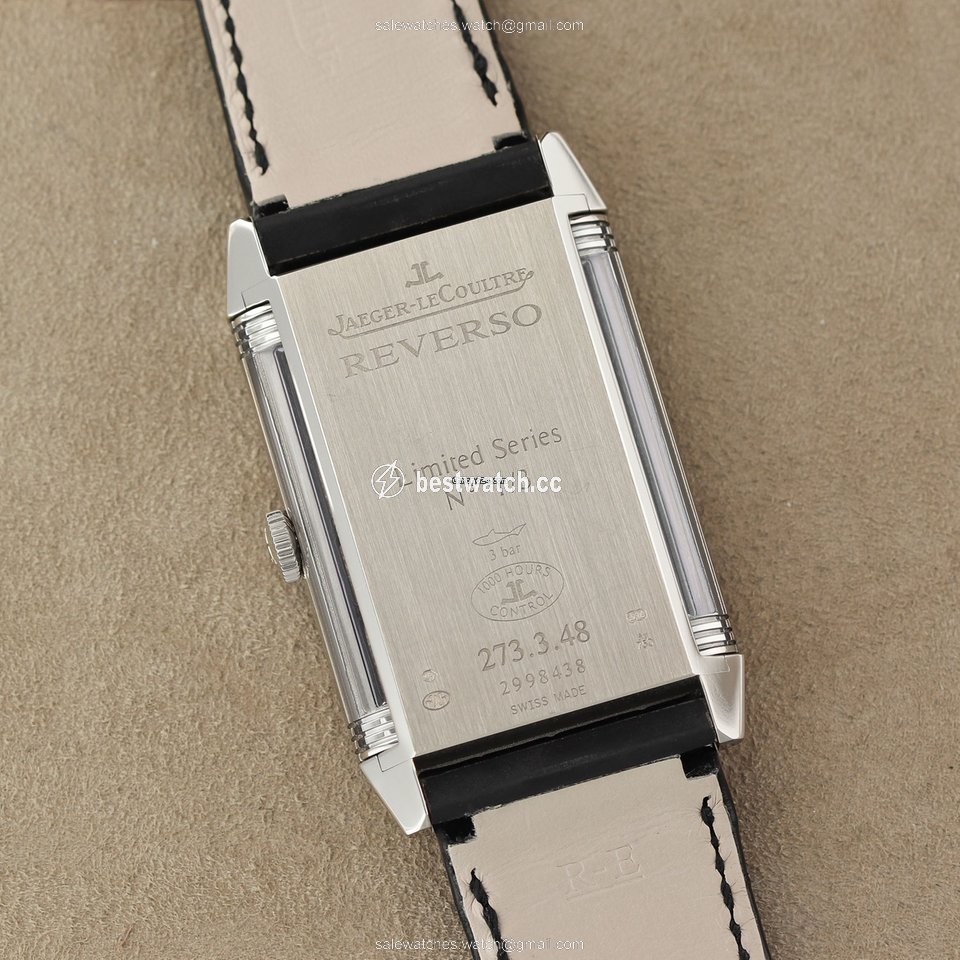 IMG_9085 Jaeger-LeCoultre Grande Reverso Mens watch Unisex Manual winding White gold 37335x1 273.3.48 Replica 2