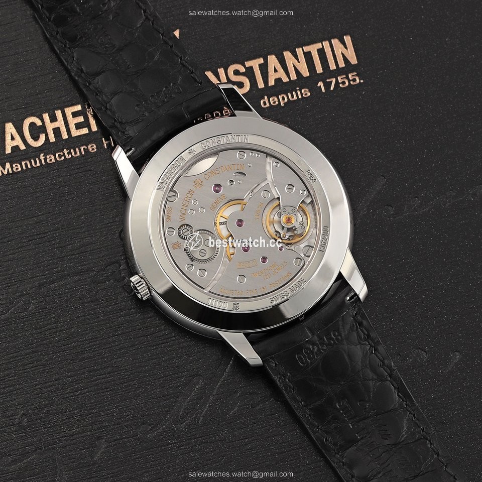 IMG_9085 Vacheron Constantin Patrimony Mens watch Unisex Manual winding Platinum 1110u 000p-b087 Replica 2