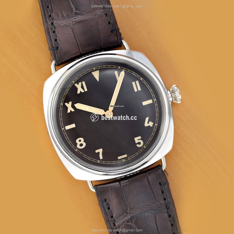 IMG_9085 Panerai Special Editions Mens watch Unisex Manual winding White gold pam00376 Replica 2
