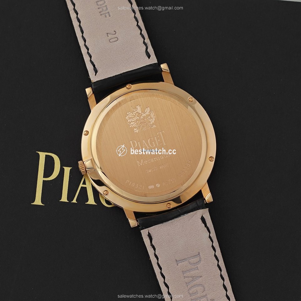 IMG_9085 Piaget Altiplano Mens watch Unisex Manual winding Rose gold g0a31114 Replica 2