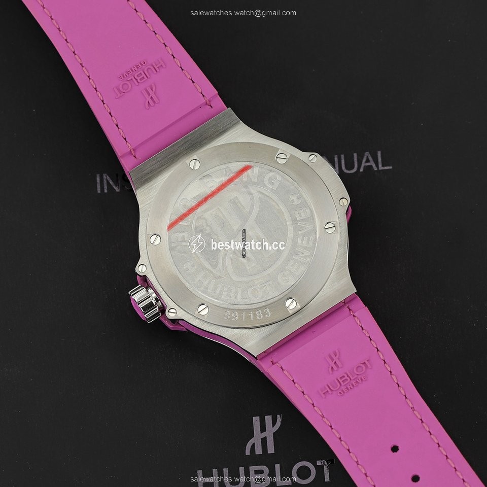 IMG_9085 Hublot Big Bang Tutti Frutti Womens watch Quartz Steel 361.sv.6010.lr.1905 Purple Replica 2