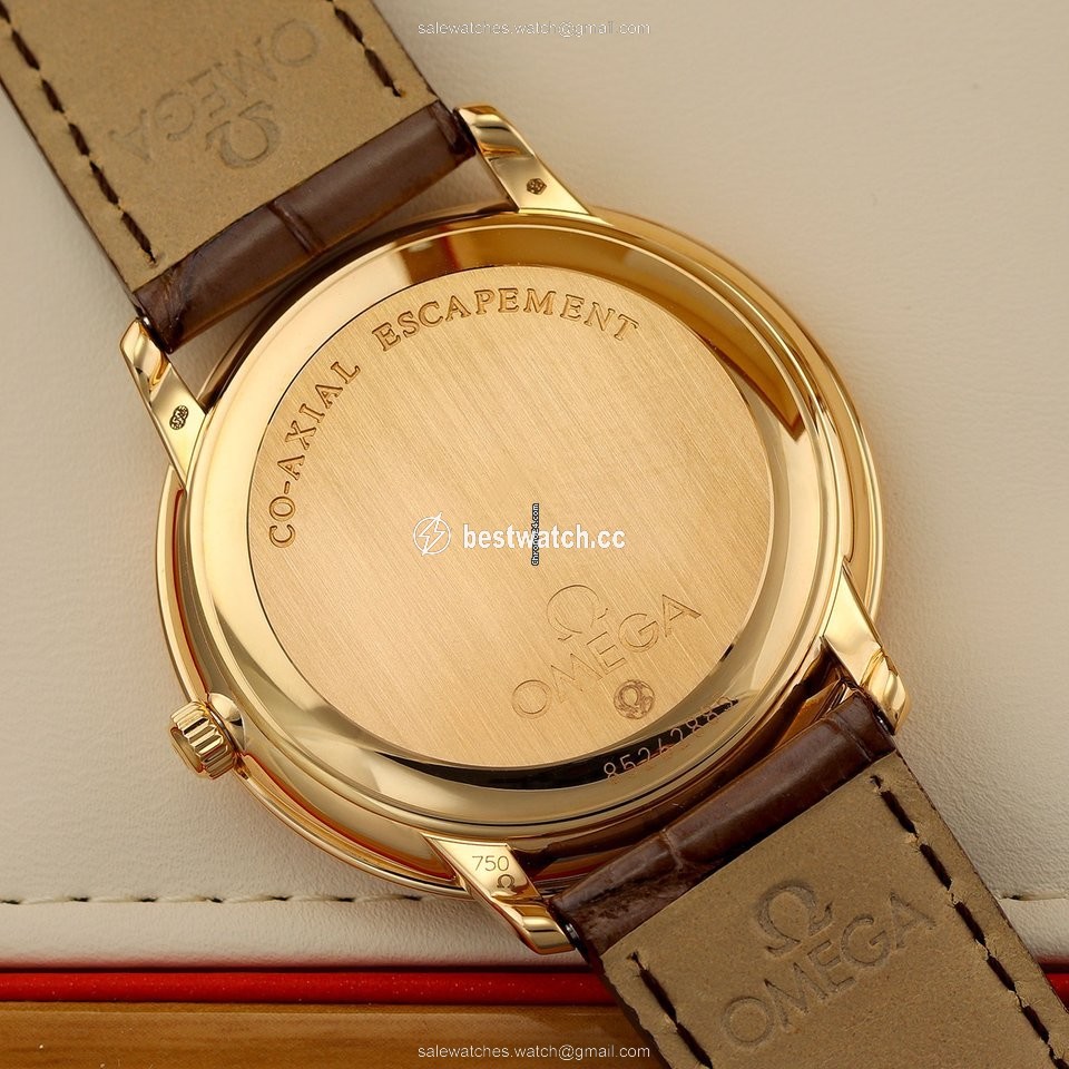 IMG_9085 Omega De Ville Prestige Automatic Rose gold 413.58.37.20.52.001 Replica 2