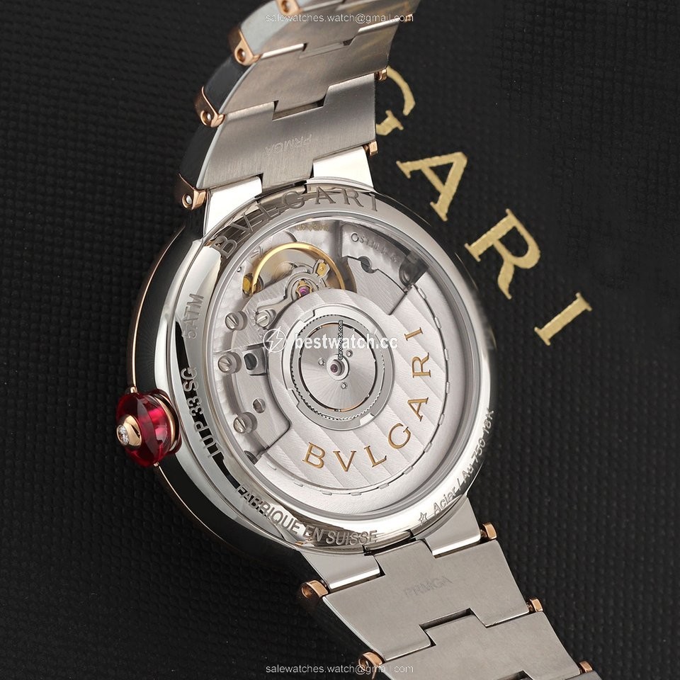 IMG_9085 Bulgari Lucea Womens watch Automatic Gold Steel 102497 Replica 2