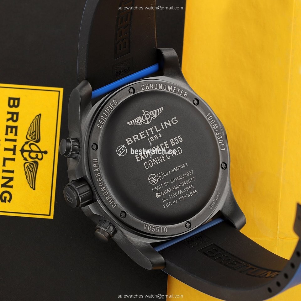 Breitling Exospace B55 Connected Mens watch Unisex Quartz Titanium vb5510h21b1s1 Replica 2