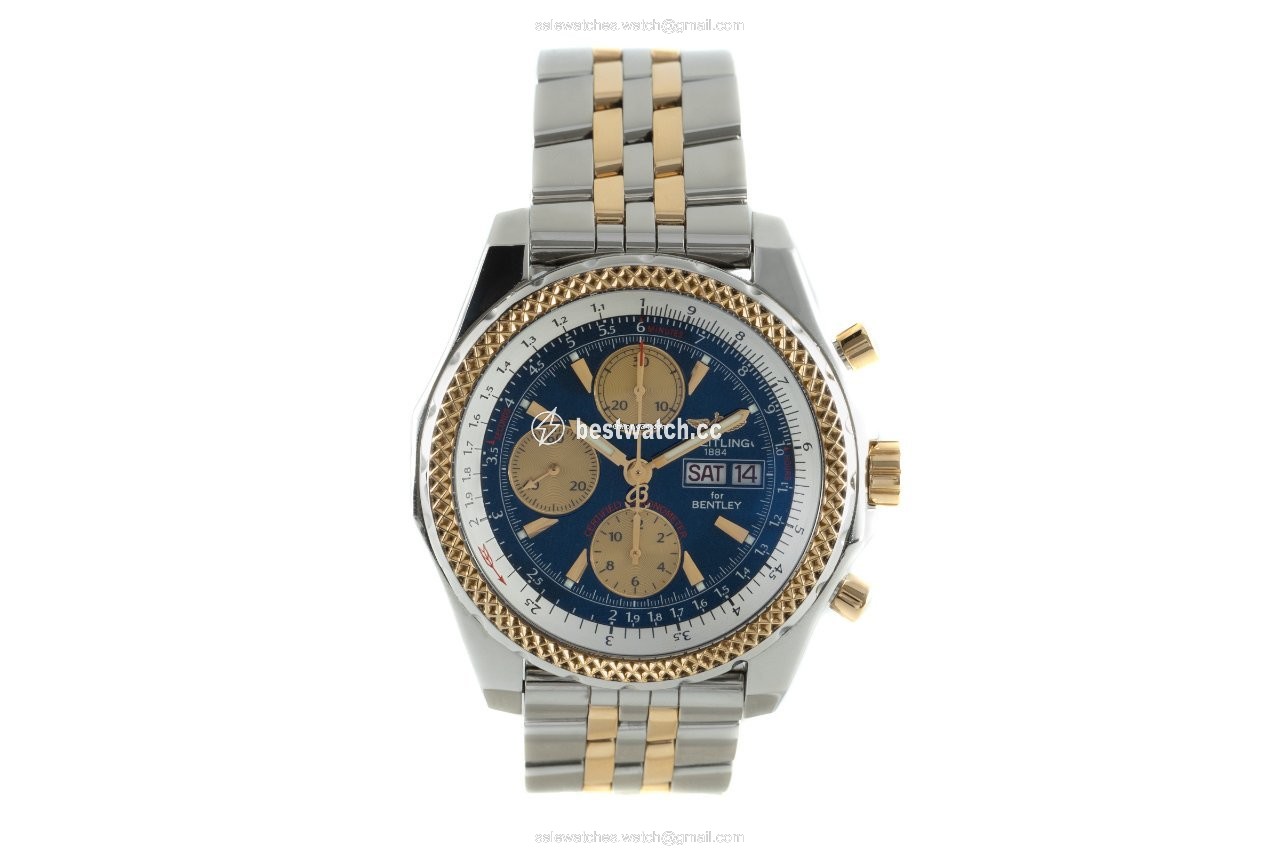 Breitling Bentley GT Mens watch Unisex Automatic Gold Steel D13362 Replica 2