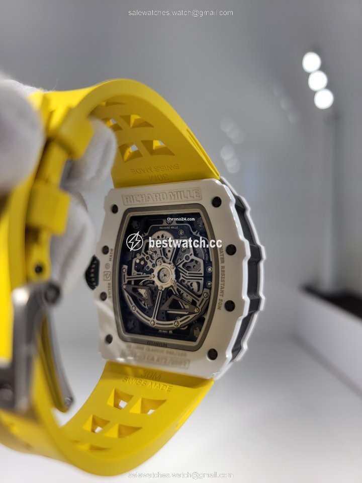 IMG_9085 Richard Mille RM 011 Mens watch Unisex Automatic Ceramic MON-01593 Replica 2