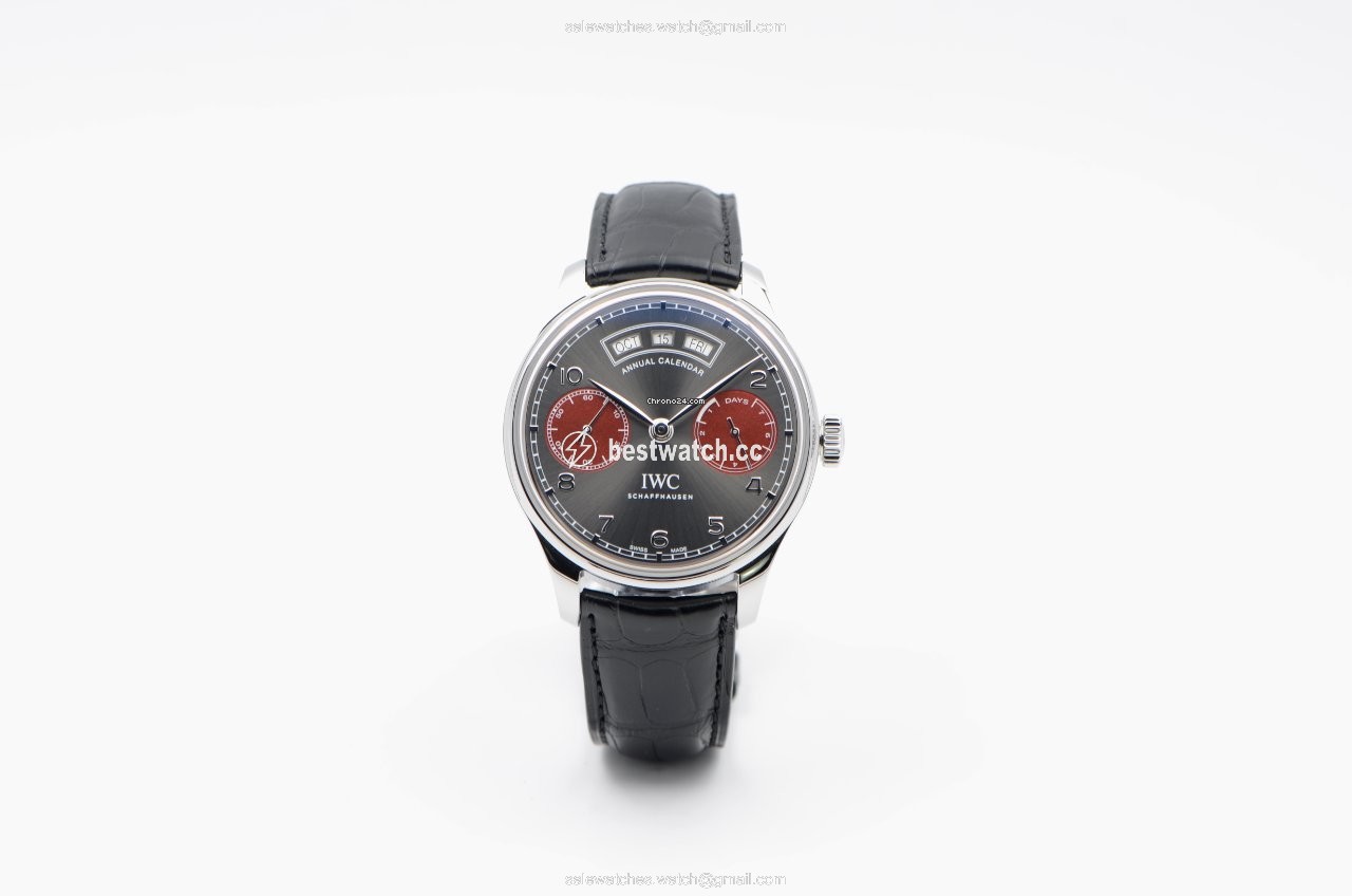 IWC Portuguese Annual Calendar Mens watch Unisex Automatic Steel IW503506 Replica 2