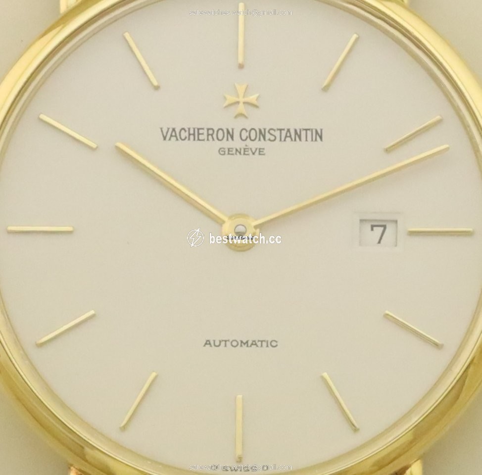 IMG_9085 Vacheron Constantin Patrimony Mens watch Unisex Automatic Yellow gold 48002 Replica 2