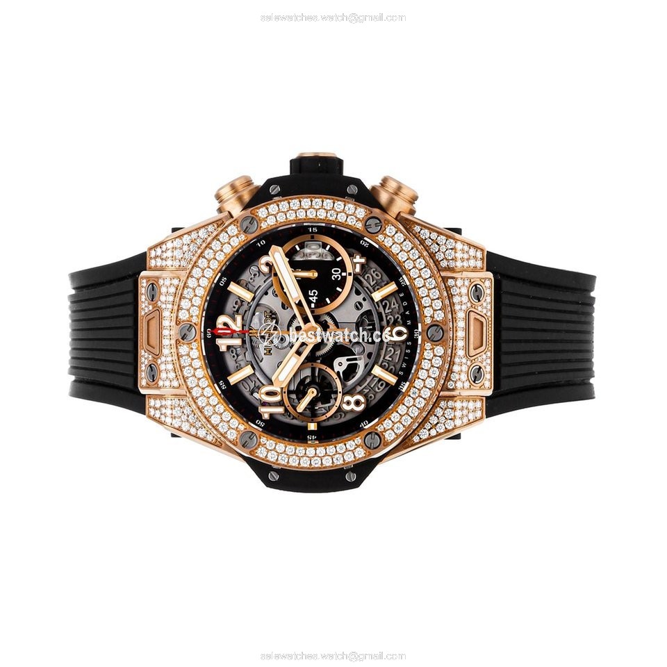 Hublot Big Bang Unico Mens watch Unisex Automatic Rose gold 441.OX.1181.RX.1704 Replica 2