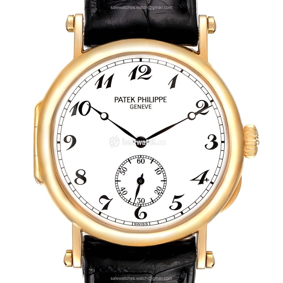 IMG_9085 Patek Philippe Calatrava Mens watch Unisex Manual winding Yellow gold 3960J Replica 2
