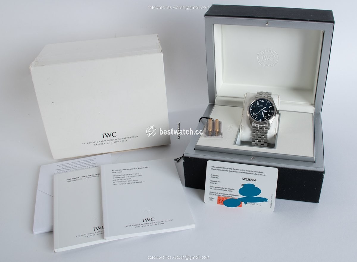 IMG_9085 IWC Pilot Mark Mens watch Unisex Automatic Steel IW325504 Replica 2