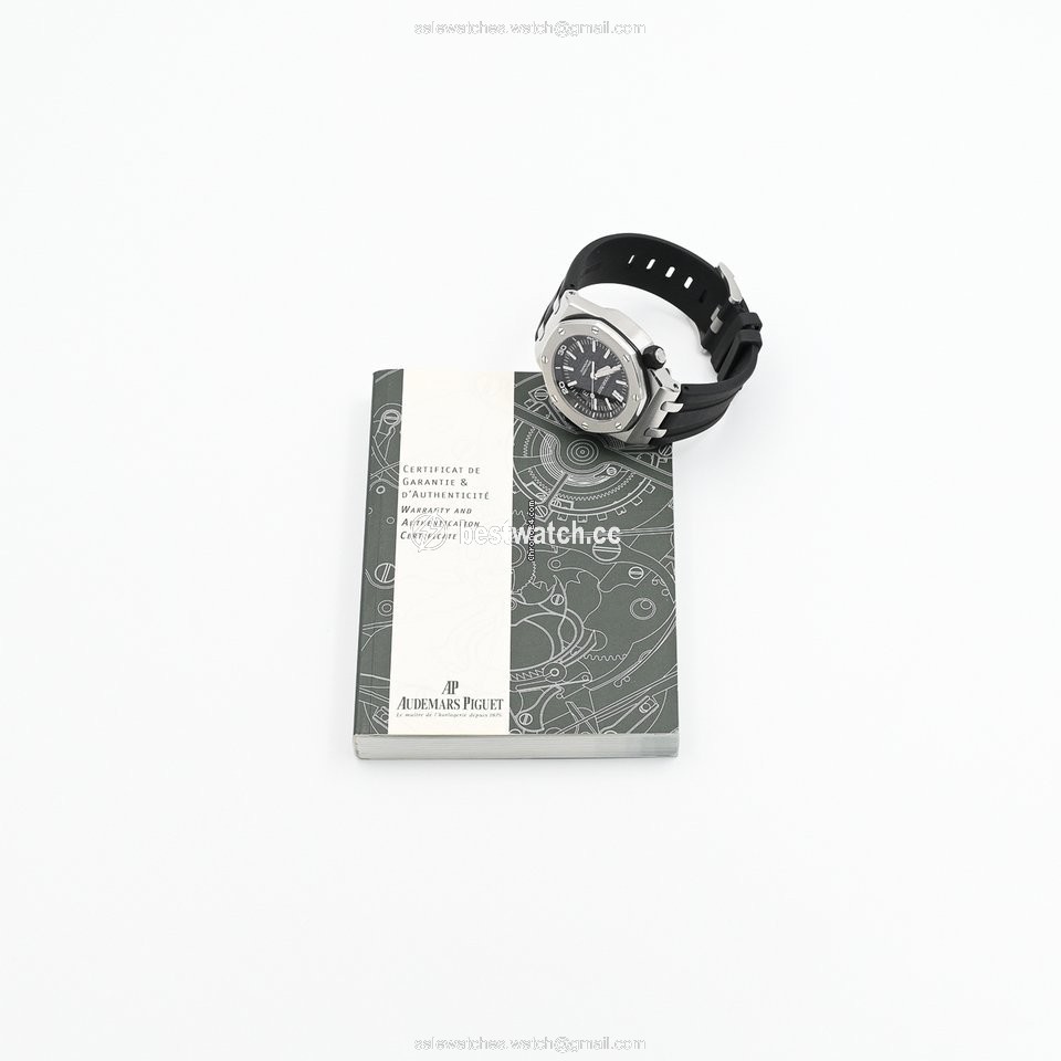 IMG_9085 Audemars Piguet Royal Oak Offshore Diver Mens watch Unisex Steel 15703ST Replica 2