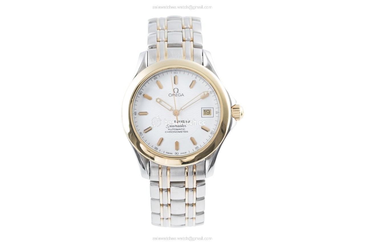 IMG_9085 Omega Seamaster Mens watch Unisex Automatic Gold Steel 168.1501 Replica 2