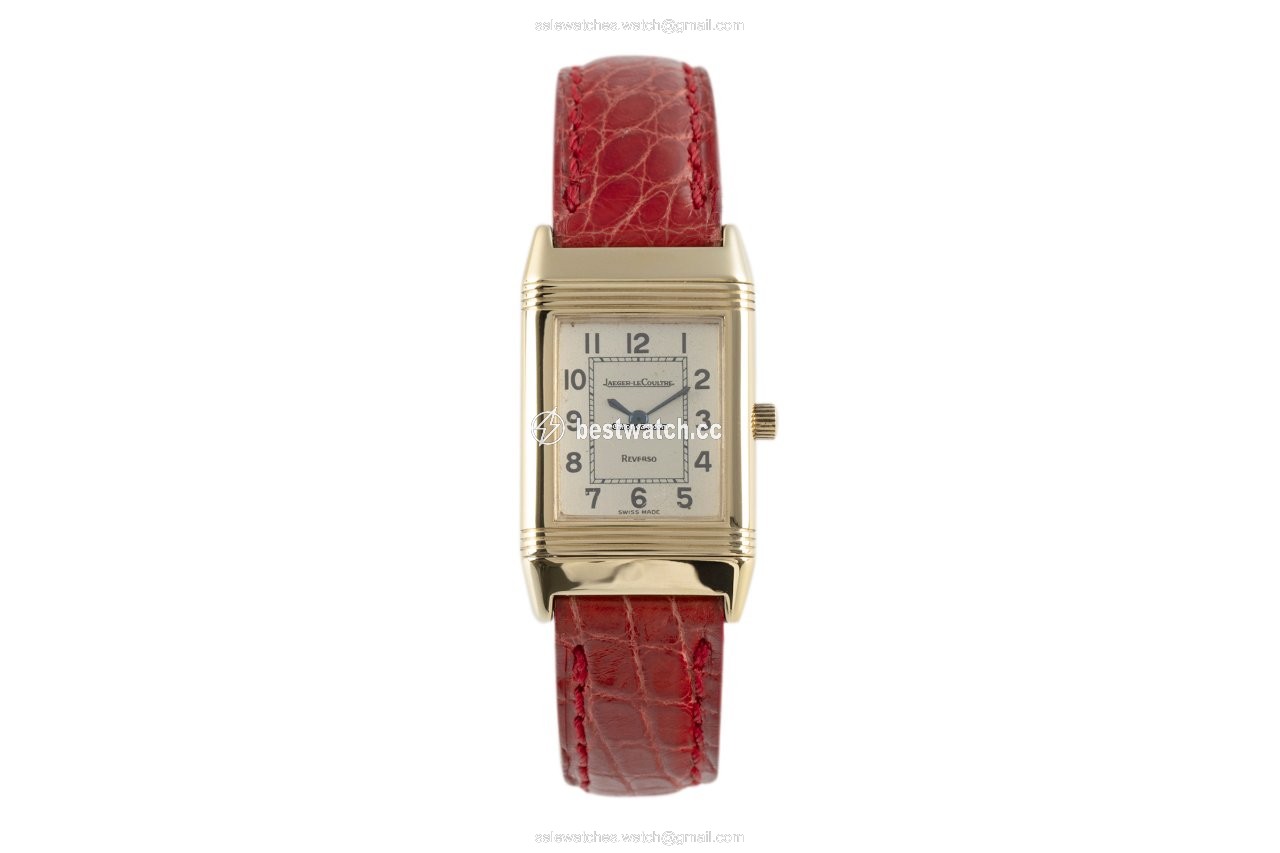 IMG_9085 Jaeger-LeCoultre Reverso Lady Womens watch Quartz Yellow gold 260.1.08 Replica 2