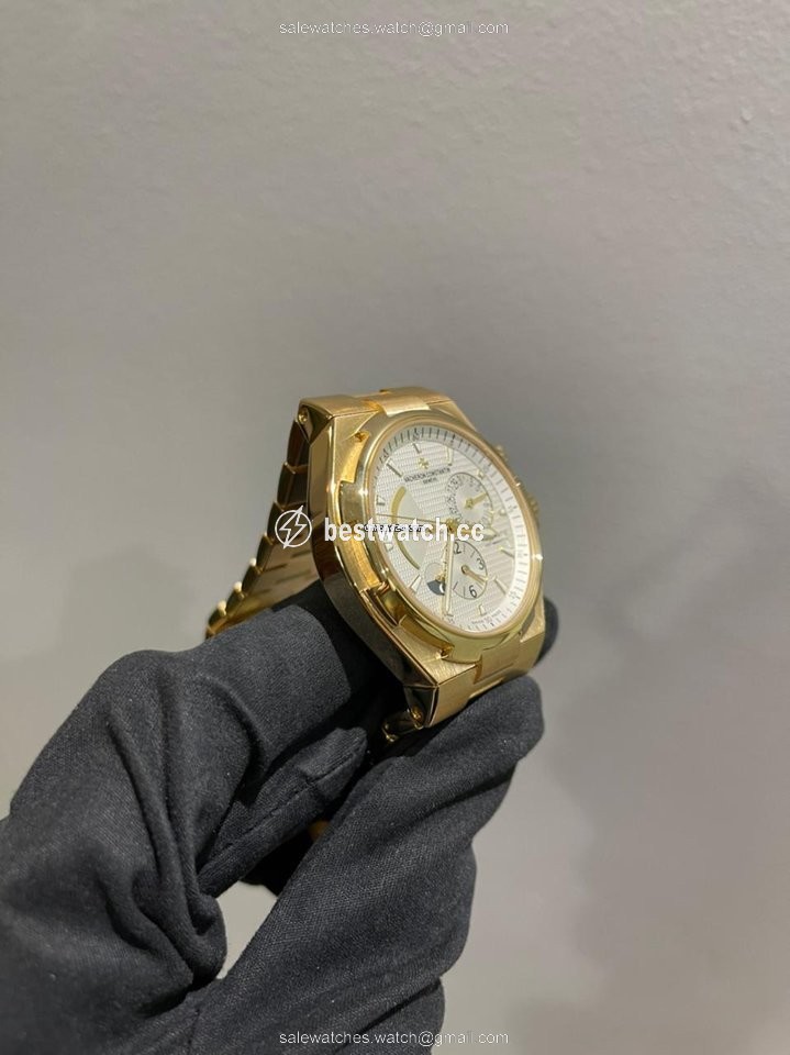 IMG_9085 Vacheron Constantin Overseas Dual Time Mens watch Unisex Automatic Yellow gold 47450 B01J-9228 Replica 2