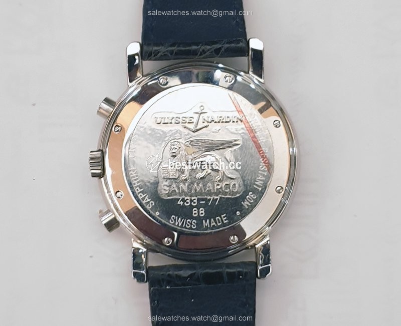 IMG_9085 Ulysse Nardin San Marco Mens watch Unisex Automatic Steel 433 77 Replica 2