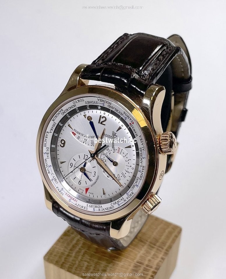 Jaeger-LeCoultre Master World Geographic Mens watch Unisex Automatic Rose gold 146.2.32 Replica 2
