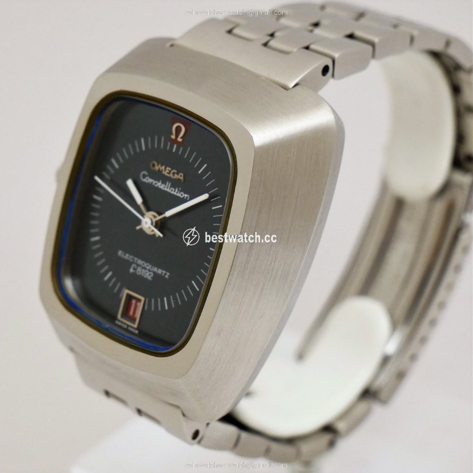 IMG_9085 Omega Constellation Quartz Mens watch Unisex Quartz Steel 196.005 Replica 2