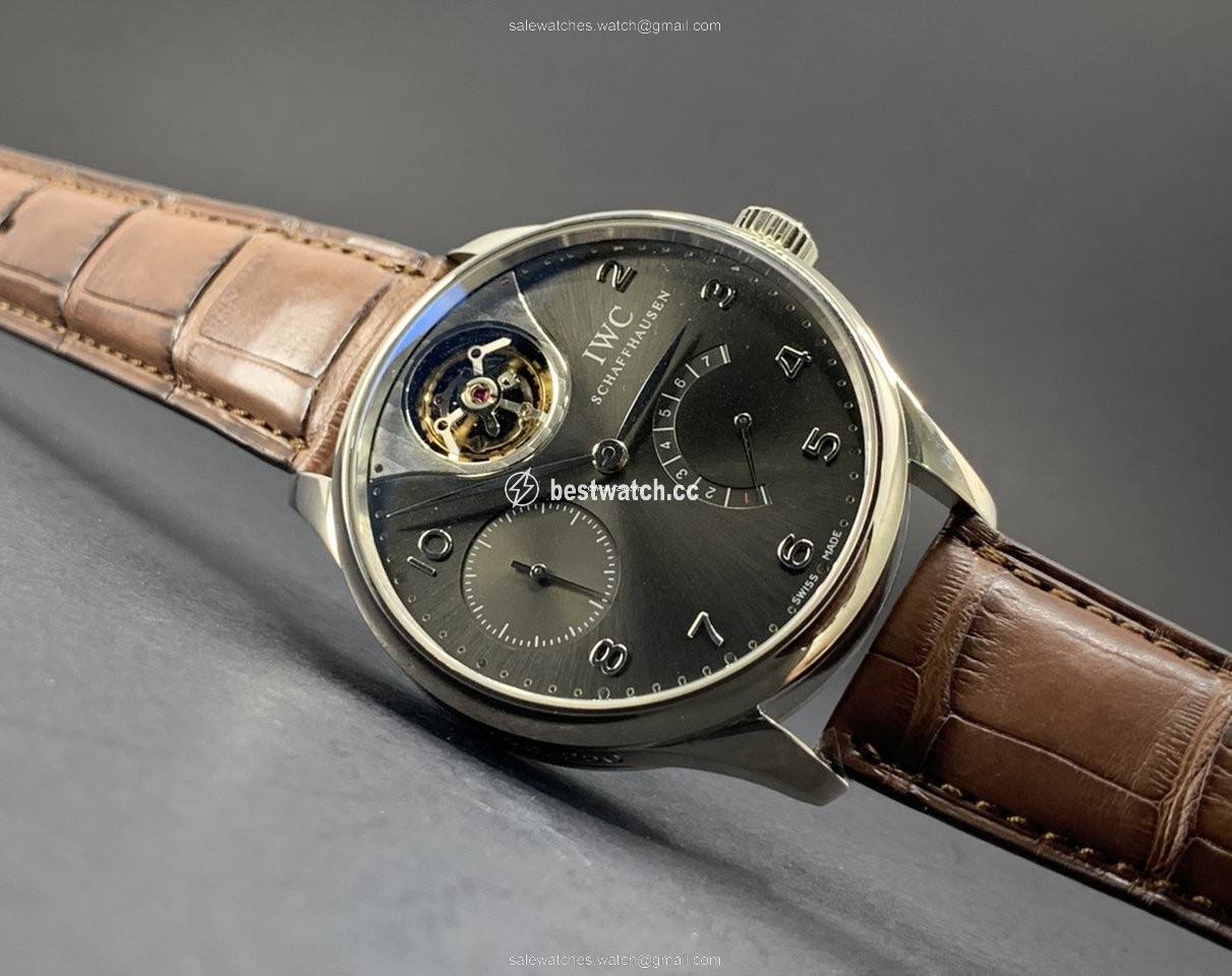 IMG_9085 IWC Portuguese Tourbillon Automatic White gold IW504207 Replica 2