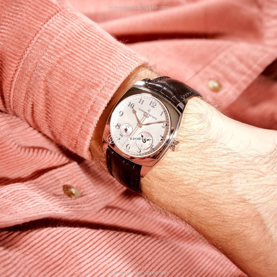 IMG_9085 Vacheron Constantin Harmony Mens watch Unisex Automatic White gold 7810S 000G-B142 Replica 2