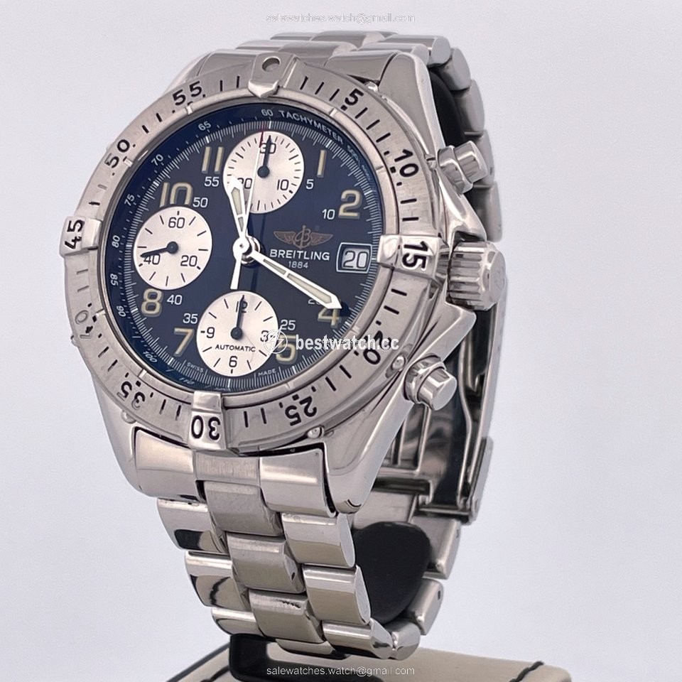 Breitling Colt Chronograph Mens watch Unisex Automatic Steel A13035.1 Replica 2