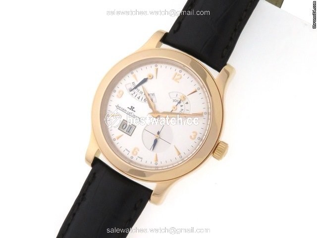 Jaeger-LeCoultre Master Eight Days Mens watch Unisex Manual winding Rose gold Q1602420 146.2.17 Replica 2