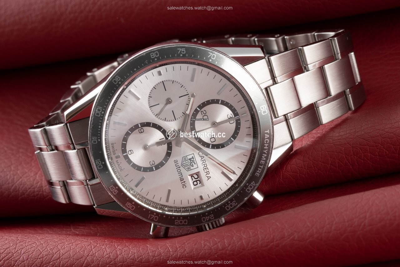 IMG_9085 TAG Heuer Carrera Calibre 16 Mens watch Unisex Automatic Steel CV2011-0 Replica 2