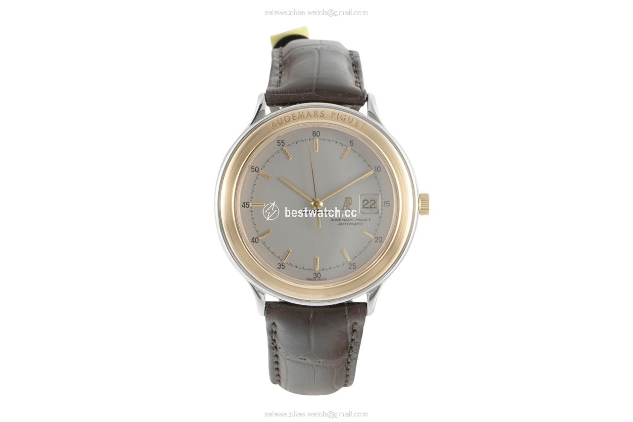IMG_9085 Audemars Piguet Huitieme Mens watch Unisex Automatic Gold Steel SA 14593 002 Replica 2