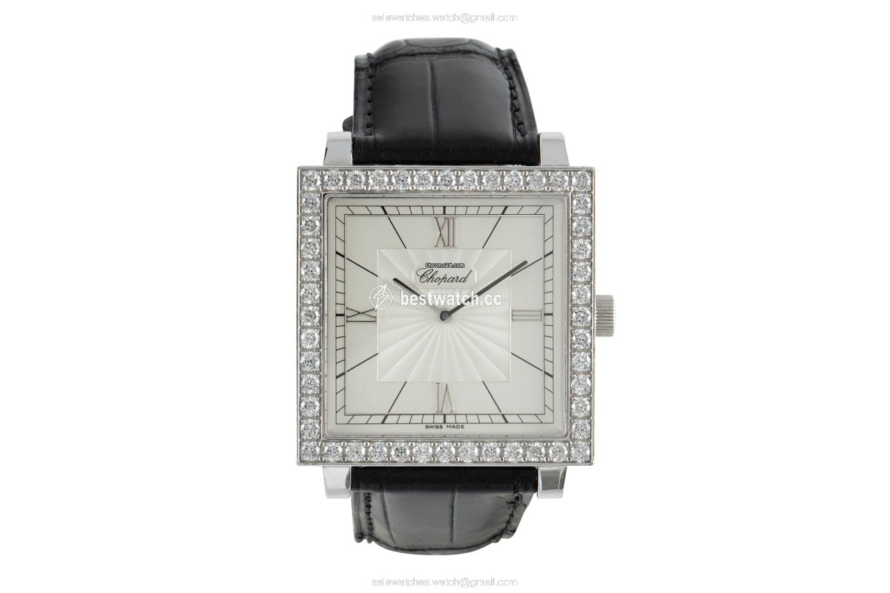 Chopard Happy Diamonds Womens watch Quartz White gold 17 3531 8 Replica 2