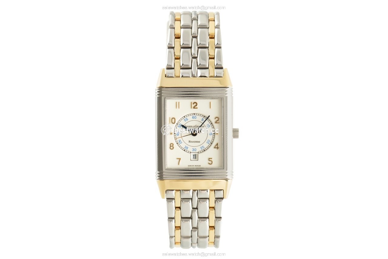 IMG_9085 Jaeger-LeCoultre Reverso Classique Mens watch Unisex Quartz Gold Steel 251.5.11 Replica 2