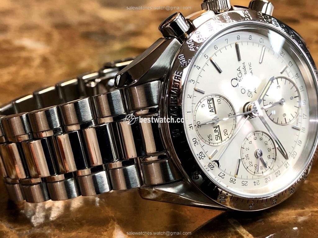 IMG_9085 Omega Speedmaster Day Date Mens watch Unisex Automatic Steel 3521.30 Replica 2