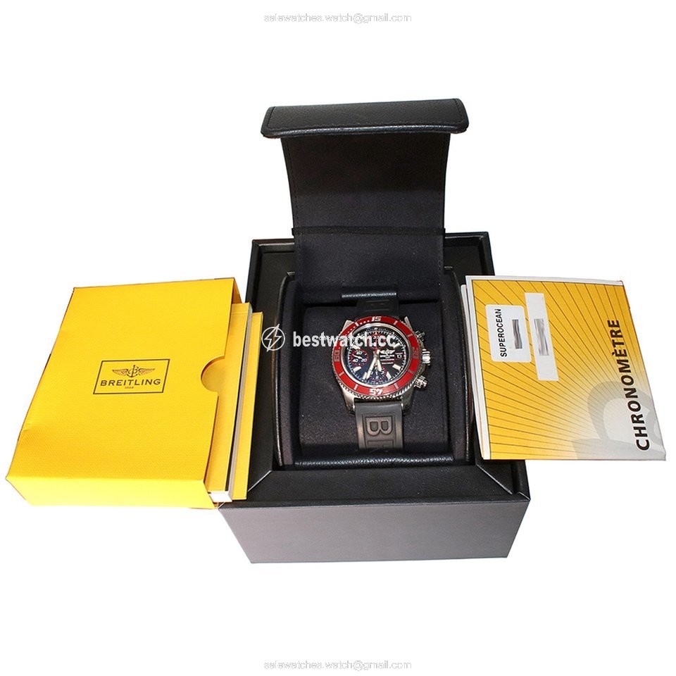 IMG_9085 Breitling Superocean Chronograph II Mens watch Unisex Automatic Steel A13341X9 Replica 2