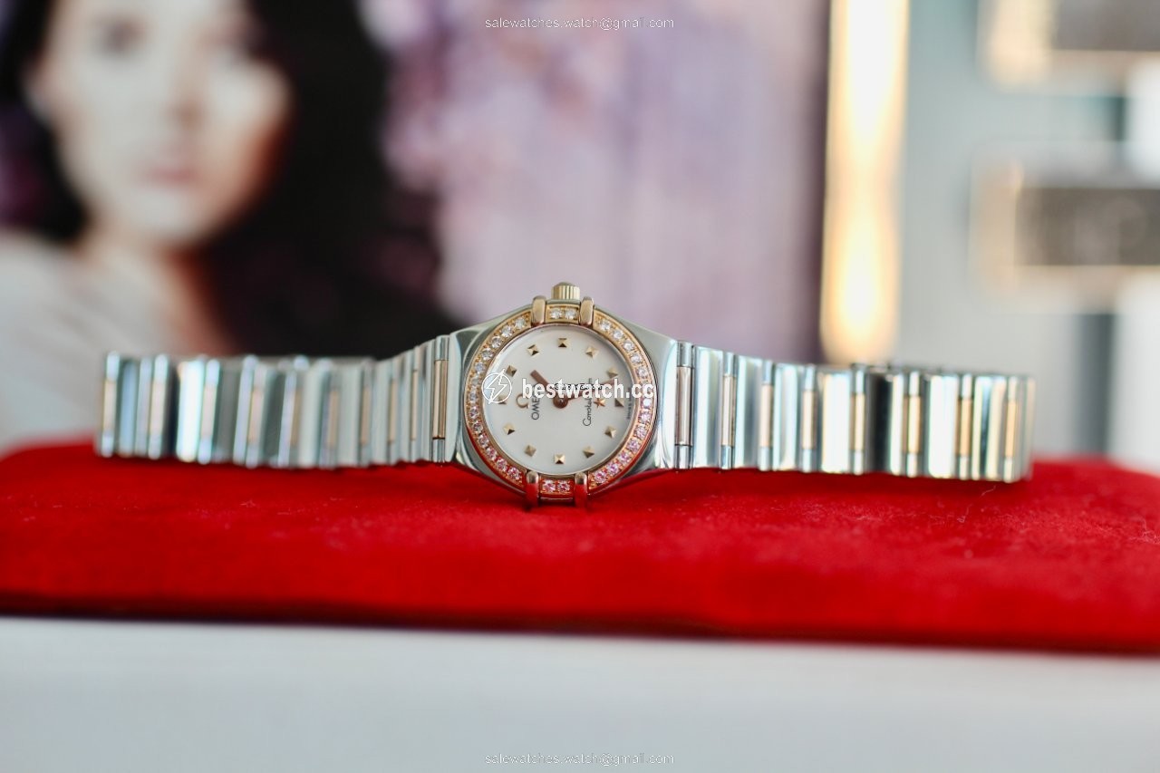 Omega Constellation Womens watch Quartz Steel 13687100 Replica 2