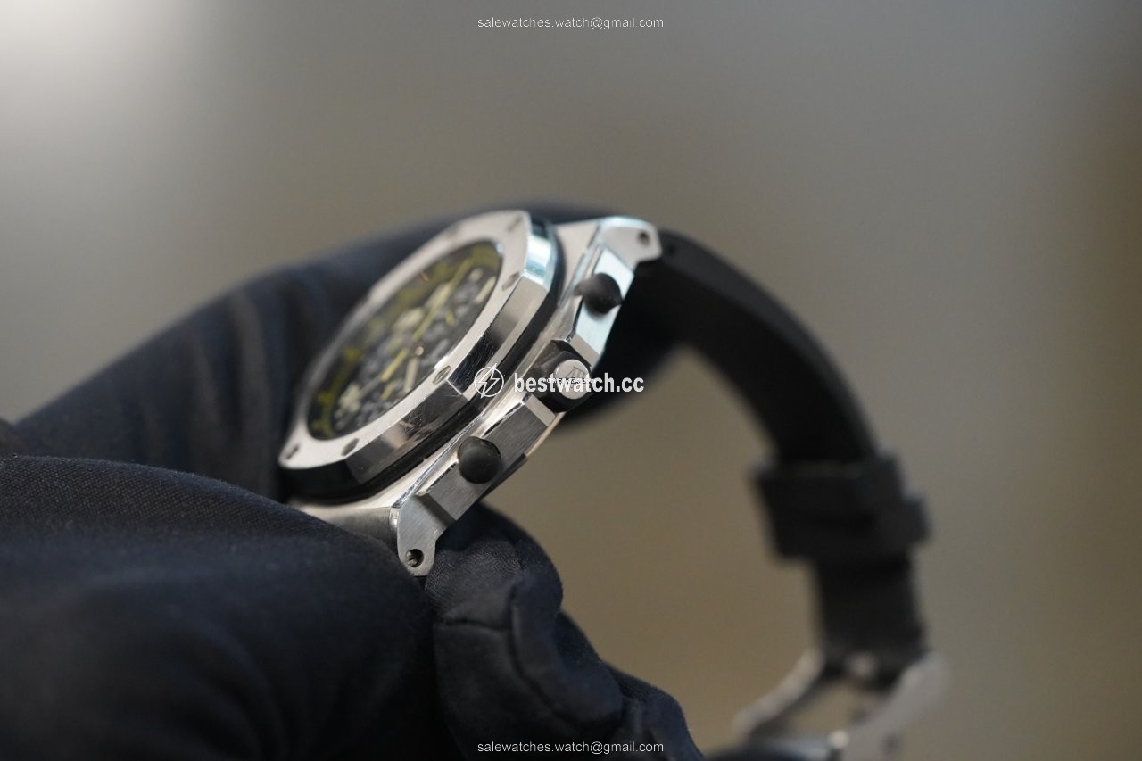 IMG_9085 Audemars Piguet Royal Oak Offshore Chronograph Mens watch Unisex Automatic Steel 26086ST.OO.D002CR.01 Replica 2