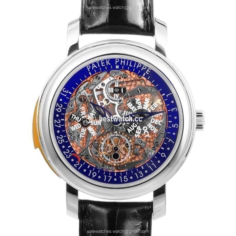 Patek Philippe Minute Repeater Perpetual Calendar Platinum 5104P-001 Replica 2