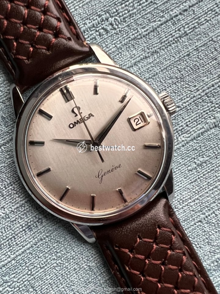 IMG_9085 Omega Geneve Mens watch Unisex Manual winding Steel 14703 Replica 2