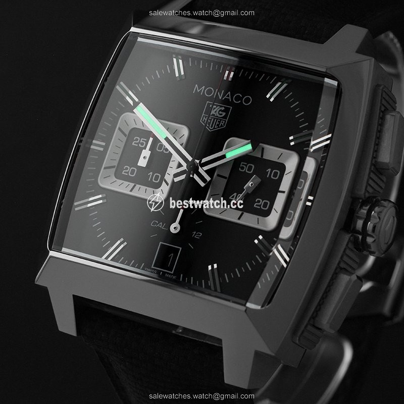 TAG Heuer Monaco Calibre 12 Mens watch Unisex Steel CAL2113 Replica 2