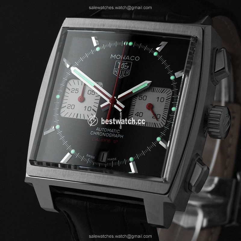 IMG_9085 TAG Heuer Monaco Calibre 12 Mens watch Unisex Automatic Steel CAW2114.FC6177 Replica 2