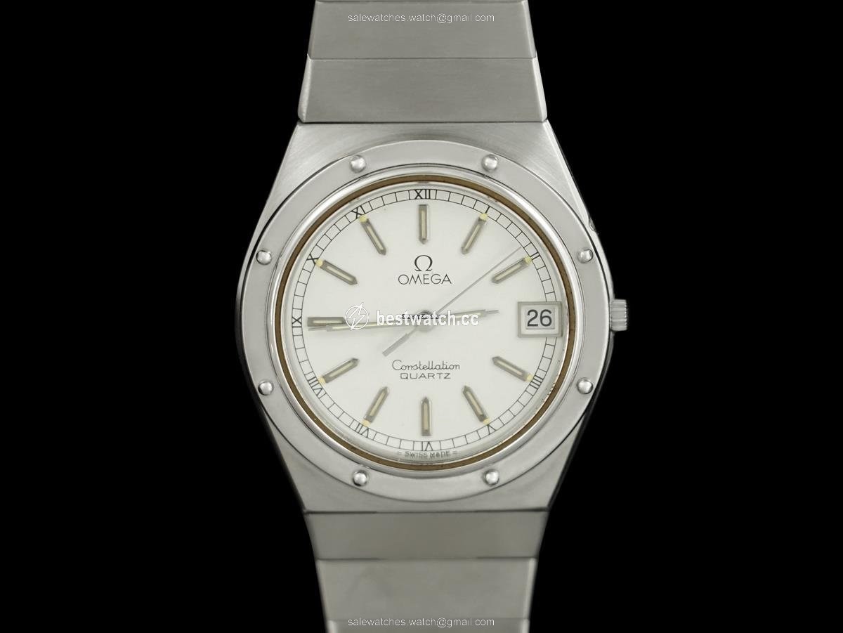 Omega Constellation Quartz Mens watch Unisex Quartz Steel 8253 Replica 2