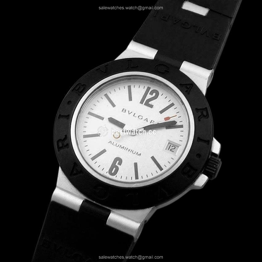 IMG_9085 Bulgari Mens watch Unisex Automatic Aluminum 8353 Replica 2