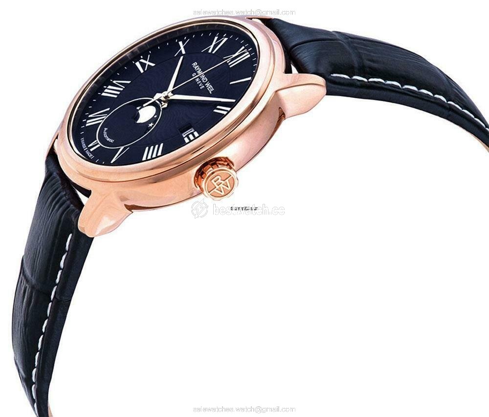 IMG_9085 Raymond Weil Maestro Automatic Rose gold 2239-PC5-00509 2239PC500509 Replica 2