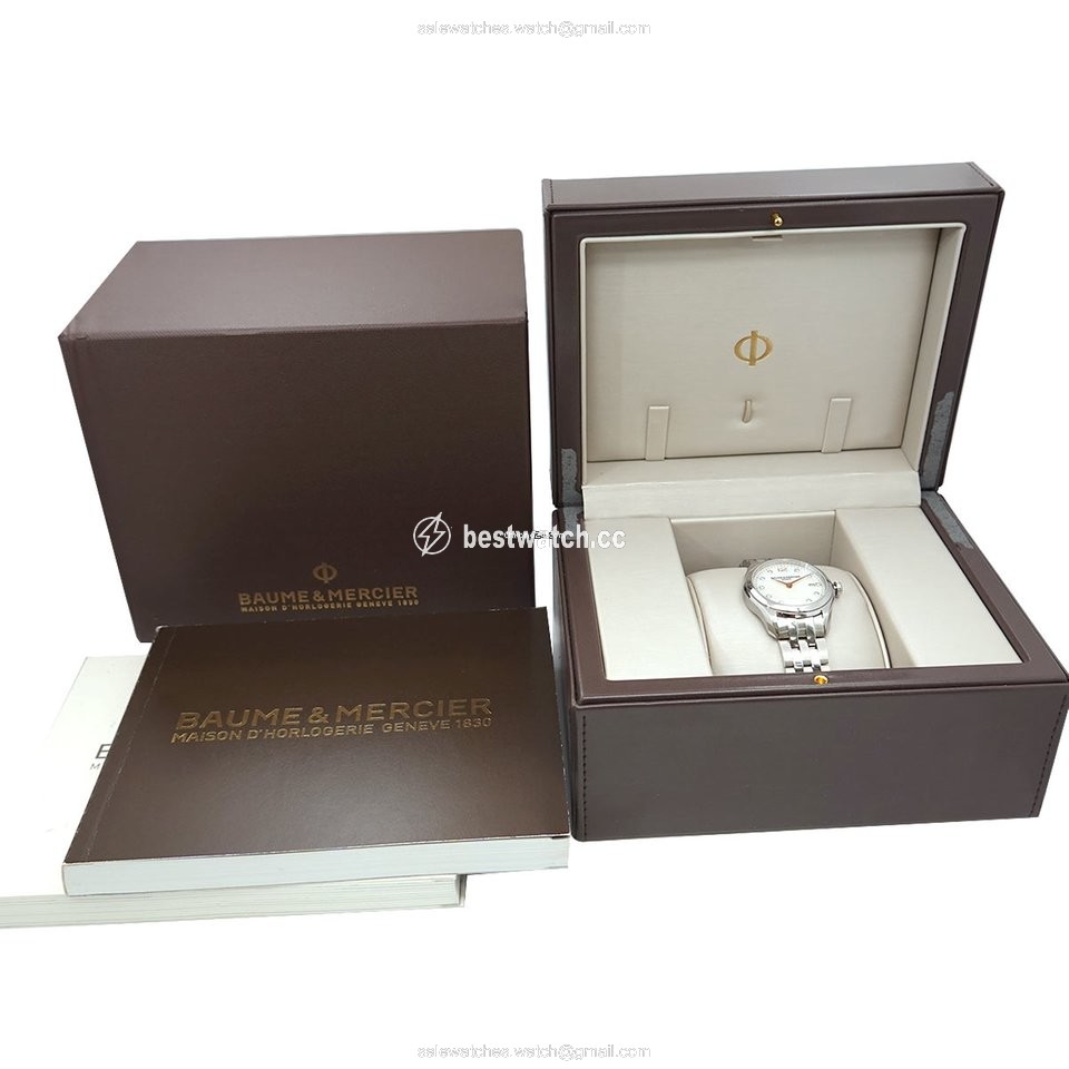 Baume & Mercier Clifton Womens watch Quartz Steel MOA10176 Replica 2