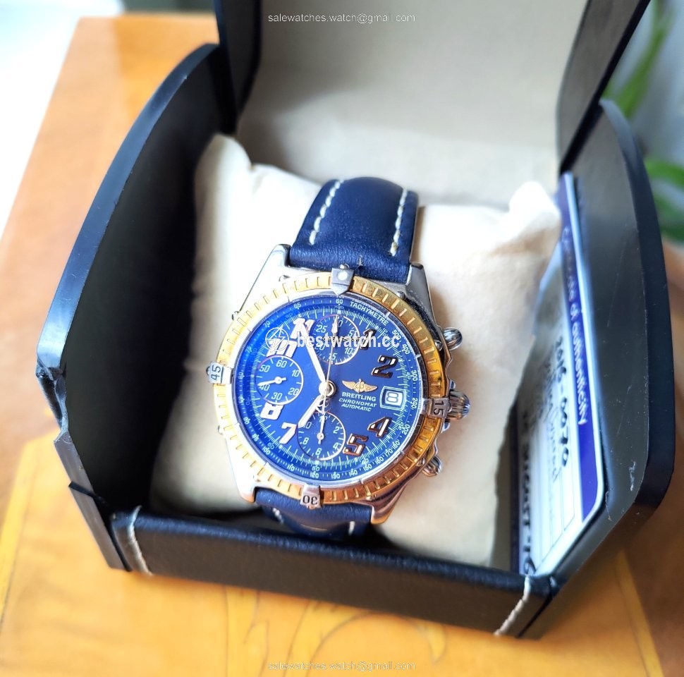 IMG_9085 Breitling Blackbird Mens watch Unisex Automatic Gold Steel D13350 Replica 2