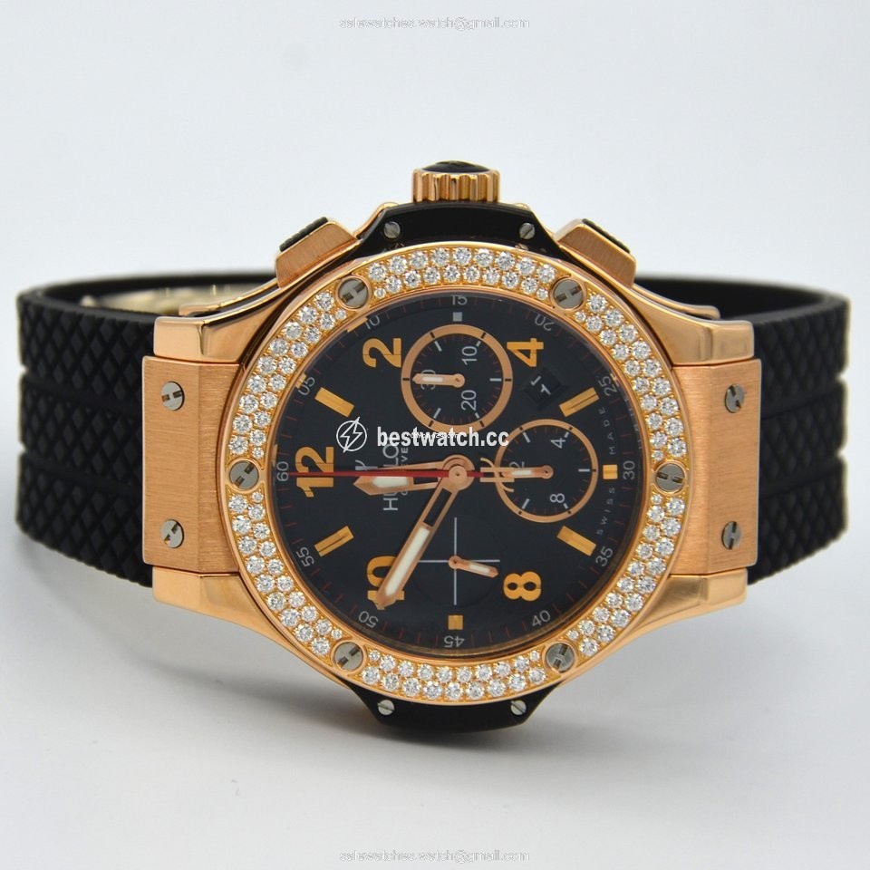 IMG_9085 Hublot Big Bang 44 mm Mens watch Unisex Automatic Rose gold 301.PX.130.RX.114 Replica 2