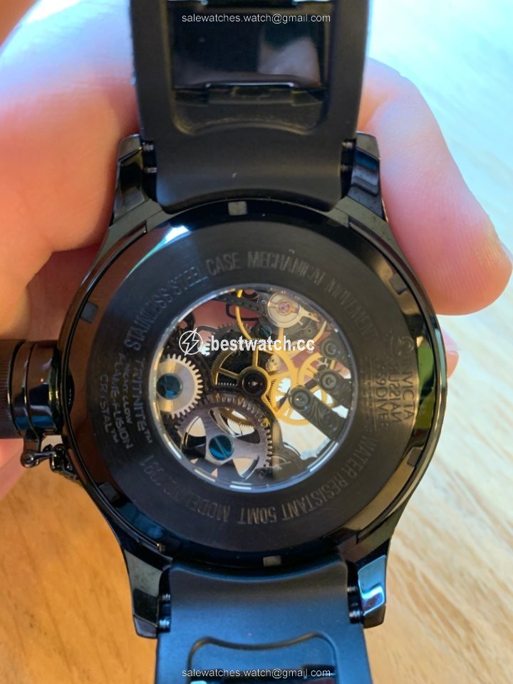 Invicta Mens watch Unisex Manual winding Steel 1091 Replica 2