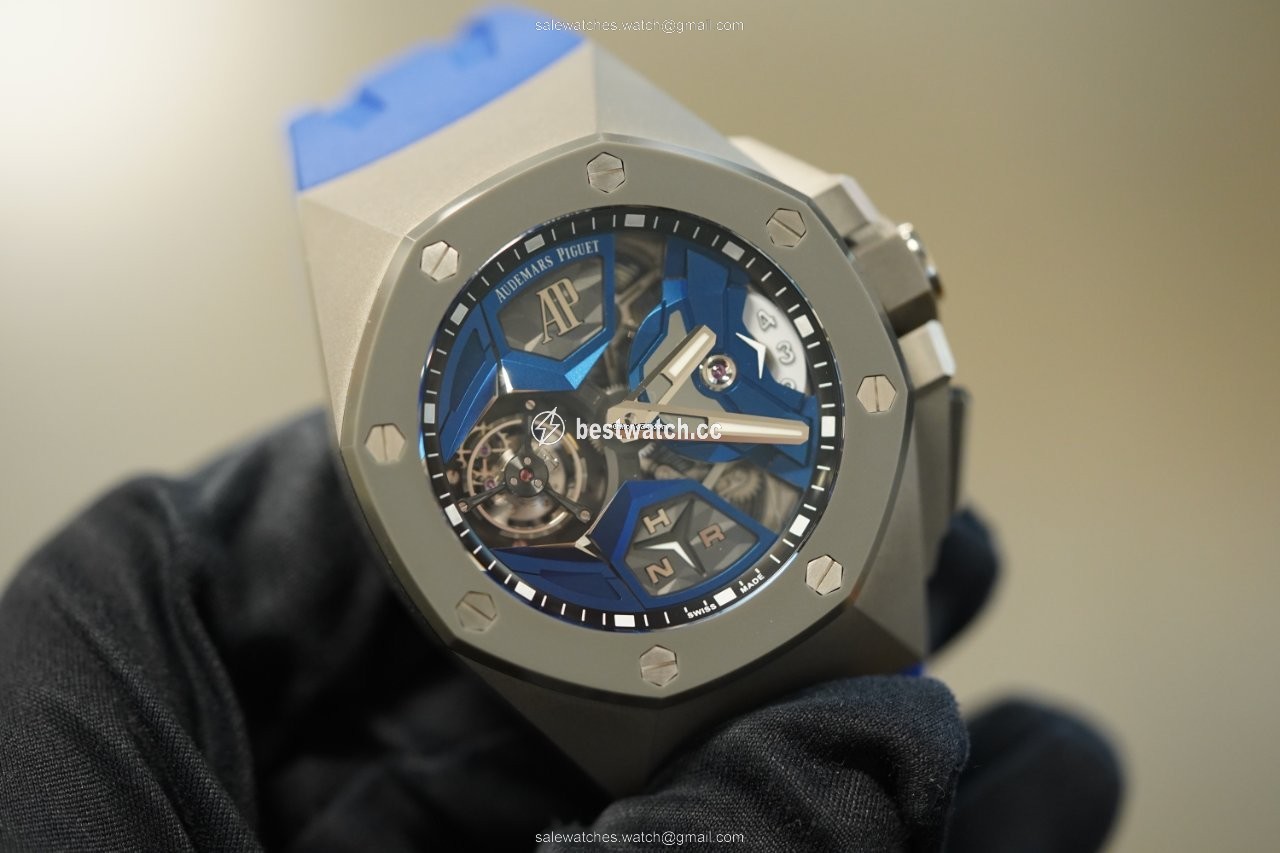 IMG_9085 Audemars Piguet Royal Oak Concept Mens watch Unisex Manual winding Titanium 26589IO.OO.D030CA.01 Replica 2