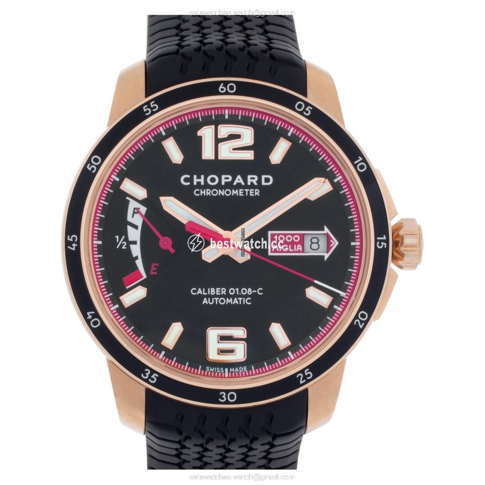 Chopard Mille Miglia Mens watch Unisex Automatic Rose gold 161296 Replica 2
