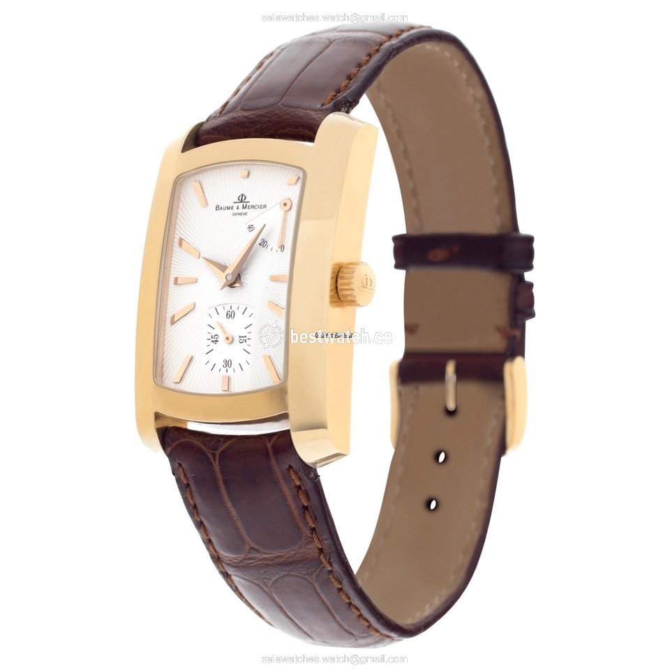 Baume & Mercier Hampton Mens watch Unisex Automatic Rose gold 65362 Replica 2
